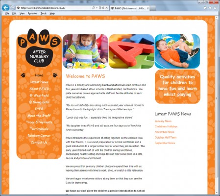 PAWS Nursery and After-School Club, Berkhamsted